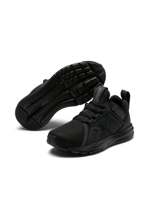 Buty do chodzenia dla dzieci Puma ENZO PS. Kolor: czarny. Sport: turystyka piesza