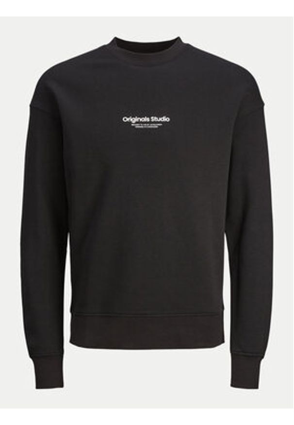 Jack & Jones - Jack&Jones Bluza Vesterbro 12241694 Czarny Relaxed Fit. Kolor: czarny. Materiał: syntetyk, bawełna