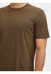 Casual Friday T-Shirt 20504834 Brązowy Regular Fit. Okazja: na co dzień. Kolor: brązowy. Materiał: bawełna. Styl: casual #9