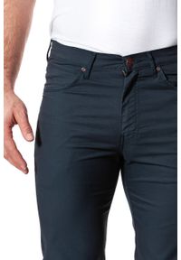 Wrangler - WRANGLER SPODNIE MĘSKIE ARIZONA STRETCH NAVY W12OAN114. Materiał: materiał #7