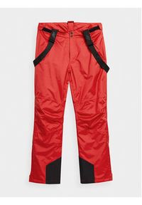 4f - 4F Spodnie narciarskie 4FAW23TFTRM402 Czerwony Regular Fit. Kolor: czerwony. Materiał: syntetyk. Sport: narciarstwo #3