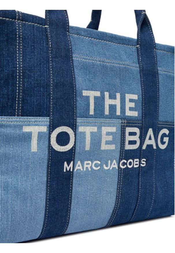 MARC JACOBS - Marc Jacobs Torebka The Denim Large Tote Bag H018M06FA21 Niebieski. Kolor: niebieski