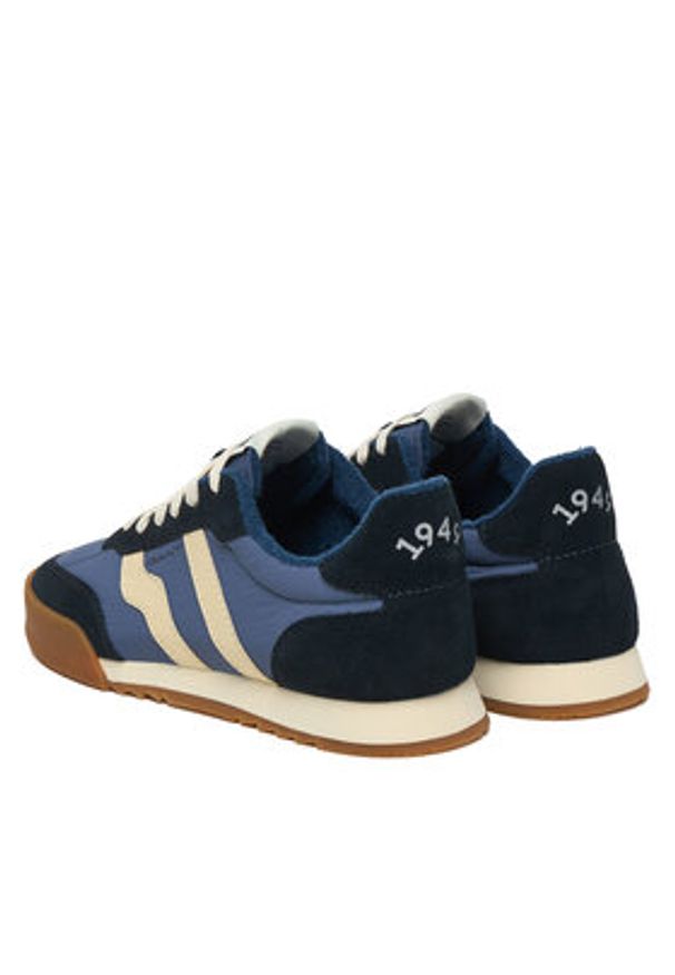 GANT - Gant Sneakersy 32633172 Niebieski. Kolor: niebieski. Materiał: skóra, zamsz