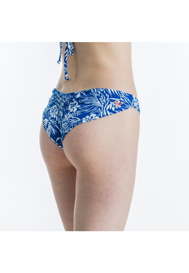 Dół kostiumu kąpielowego surfingowego damski Roxy. Kolor: niebieski. Materiał: nylon