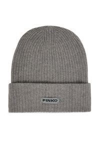 Pinko - PINKO Czapka Bosnia 105993 A2Z4 Szary. Kolor: szary. Materiał: materiał, wiskoza