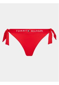 TOMMY HILFIGER - Tommy Hilfiger Dół od bikini UW0UW04497 Czerwony. Kolor: czerwony. Materiał: syntetyk #2