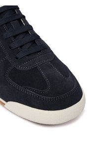 Armani Exchange Sneakersy XM002616 AF19687 ZB004 Granatowy. Kolor: niebieski. Materiał: skóra, zamsz #5