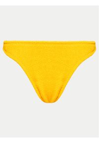Hunkemöller Dół od bikini Crinkle 205680 Żółty. Kolor: żółty. Materiał: syntetyk #1