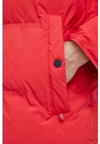 Frieda & Freddies Kurtka damska kolor czerwony zimowa oversize. Kolor: czerwony. Materiał: materiał. Sezon: zima #5