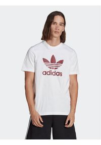 Adidas - adidas T-Shirt adicolor Classics Trefoil IA4812 Biały Regular Fit. Kolor: biały. Materiał: bawełna