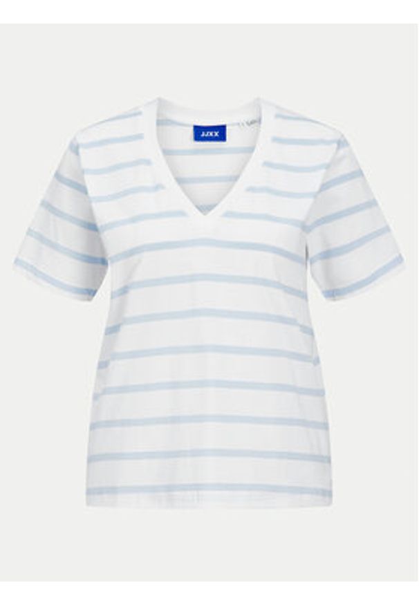 JJXX T-Shirt Annie 12257577 Niebieski Regular Fit. Kolor: niebieski. Materiał: bawełna