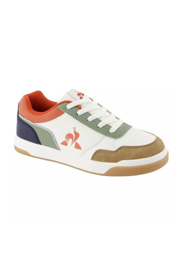 Tenisówki Le Coq Sportif Model Lcs Court Breaker Gs Kolor Biały. Kolor: wielokolorowy. Materiał: syntetyk, tkanina. Sport: turystyka piesza