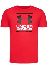 Under Armour T-Shirt Ua Gl Foundation 1326849 Czerwony Loose Fit. Kolor: czerwony. Materiał: bawełna