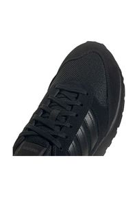 Adidas - Buty adidas Run 80s M GV7304 czarne. Okazja: na co dzień. Zapięcie: pasek. Kolor: czarny. Materiał: zamsz, guma. Szerokość cholewki: normalna. Wzór: paski. Sezon: jesień. Model: Adidas Cloudfoam. Sport: bieganie #5