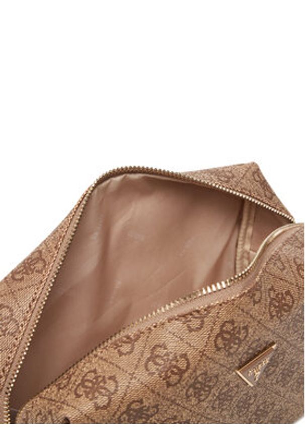 Guess Kosmetyczka PW7533 P5315 Beżowy. Kolor: beżowy. Materiał: skóra