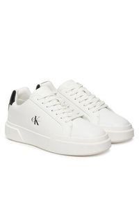 Calvin Klein Sneakersy Chunky Cupsole Laceup Lth Ml YW0YW01947 Biały. Kolor: biały. Materiał: skóra #3