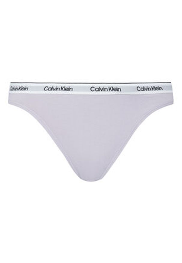 Calvin Klein Underwear Komplet stringów 000QD5209E Kolorowy. Materiał: bawełna. Wzór: kolorowy