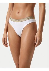 Calvin Klein Underwear Stringi LV00QF8771 Błękitny. Kolor: niebieski. Materiał: bawełna #1