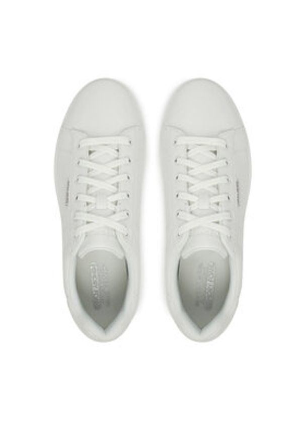 skechers - Skechers Sneakersy Cavell-Hensley 210946/WHT Biały. Kolor: biały. Materiał: skóra