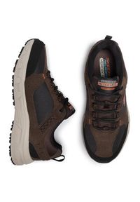 skechers - Skechers Sneakersy Oak Canyon 51893/CHBK Brązowy. Kolor: brązowy. Materiał: materiał #4