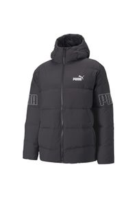 Kurtka Puma Power Down Puffer, Mężczyźni. Kolor: czarny. Materiał: materiał, poliester #1