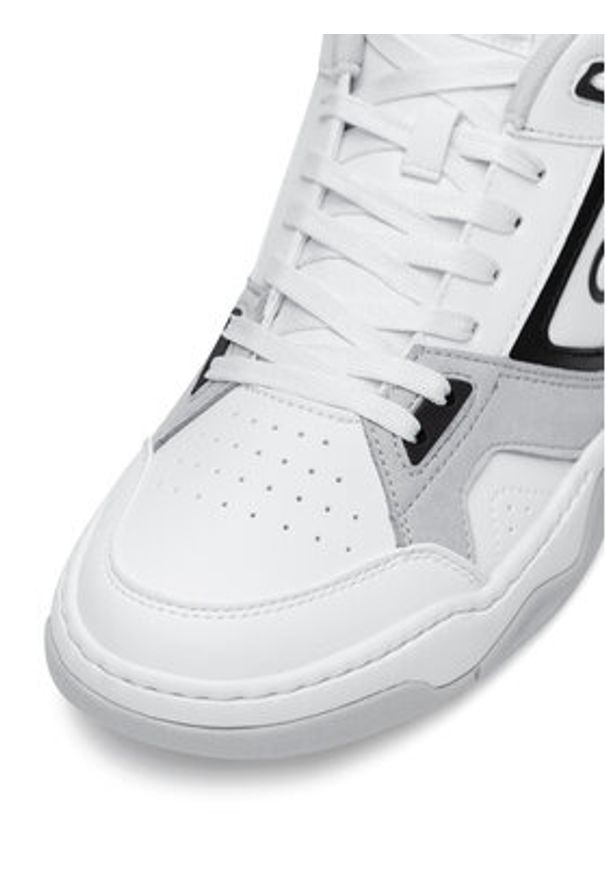 Champion Sneakersy OVERTIME MID S22274-WW002 Biały. Kolor: biały. Materiał: materiał