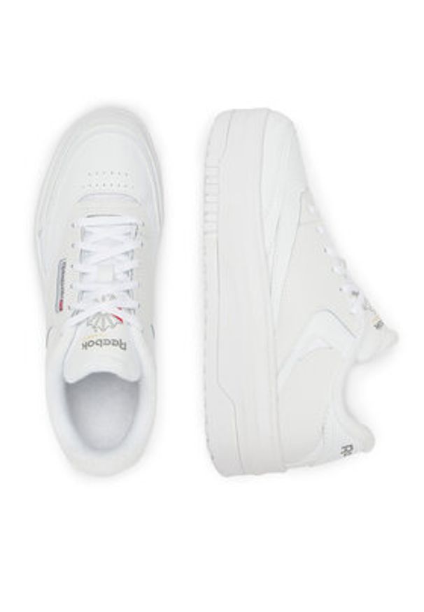 Reebok Sneakersy CLUB C EXTRA 100075205 Biały. Kolor: biały. Materiał: syntetyk, skóra. Model: Reebok Club