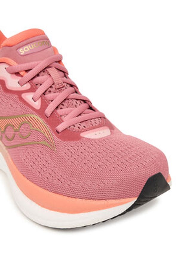 Saucony Buty do biegania Triumph 23 S11023 Różowy. Kolor: różowy. Materiał: materiał
