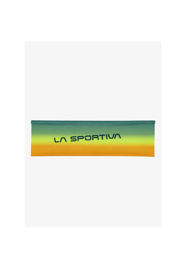 LA SPORTIVA - Opaska do biegania La Sportiva Fade Headband. Kolor: zielony