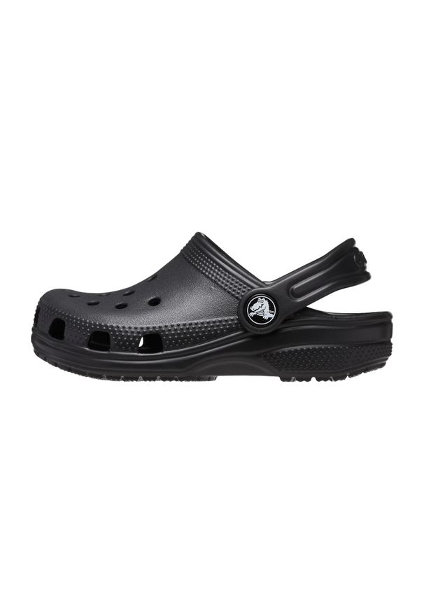 Klapki dziecięce Crocs Classic Clog T. Kolor: czarny. Styl: sportowy