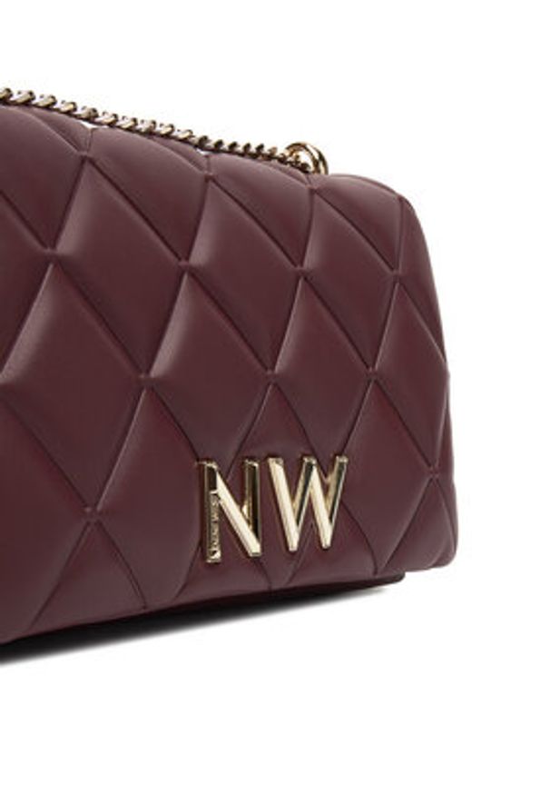 Nine West Torebka CEO-CHARLOTTE-I-S22558 Bordowy. Kolor: czerwony