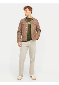 Jack & Jones - Jack&Jones Jeansy Eddie 12258833 Beżowy Loose Fit. Kolor: beżowy #3