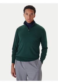 Robe di Kappa Golf 68118HW Zielony Regular Fit. Typ kołnierza: golf. Kolor: zielony. Materiał: bawełna