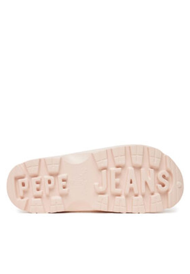 Pepe Jeans Klapki Sun Beach PLS70161 Różowy. Kolor: różowy. Materiał: syntetyk