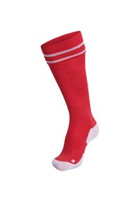 Getry piłkarskie dla dorosłych Hummel Element Football Sock. Kolor: biały, czerwony, wielokolorowy, różowy. Sport: piłka nożna