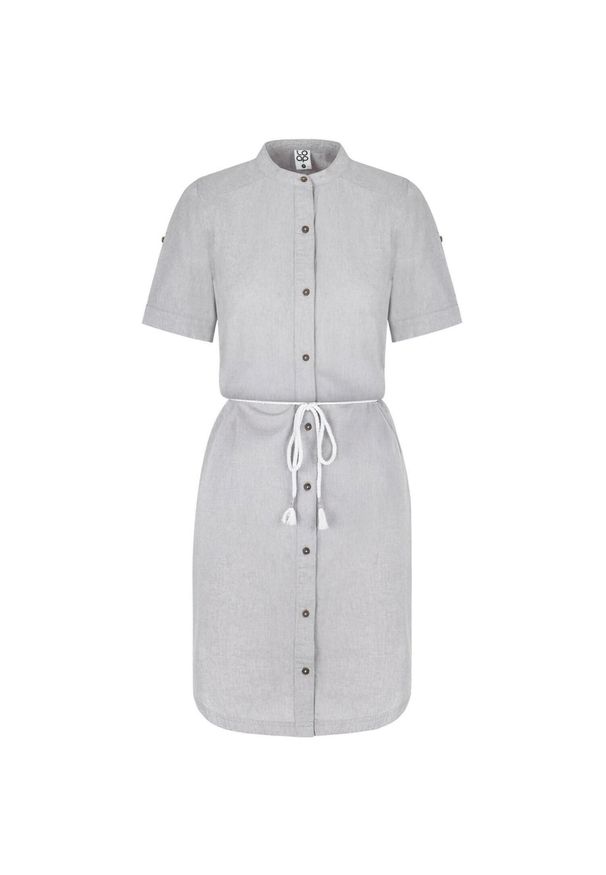 GLOMEX - Loap Nury Sukienka Damska Lato M — 100% Bawełna, Regulowany Talia. Kolor: wielokolorowy. Materiał: bawełna. Sezon: lato. Typ sukienki: sportowe. Styl: sportowy