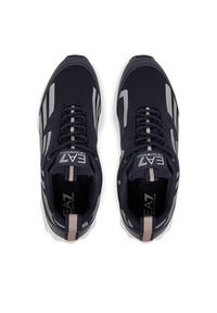 EA7 Emporio Armani Sneakersy X8X217 XK433 U461 Niebieski. Kolor: niebieski. Materiał: materiał