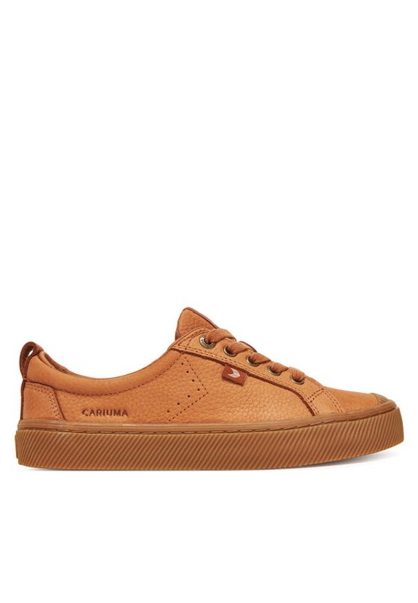 CARIUMA Trampki Oca 100116O34W080 Brązowy. Kolor: brązowy. Materiał: skóra