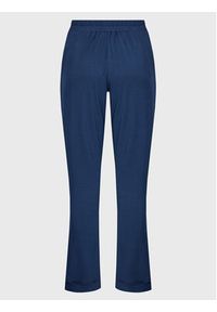 Femilet by Chantelle Spodnie piżamowe Daisy FNB060 Granatowy Regular Fit. Kolor: niebieski. Materiał: wiskoza #3