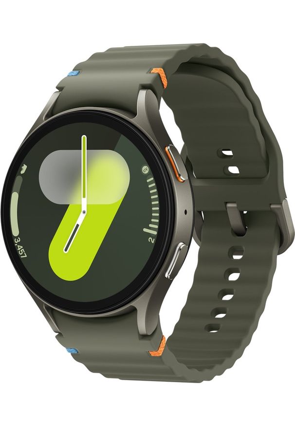 SMARTWATCH GALAXY WATCH7/44MM GREEN SM-L310 SAMSUNG SM-L310NZGAEUB (8806095660400). Rodzaj zegarka: smartwatch