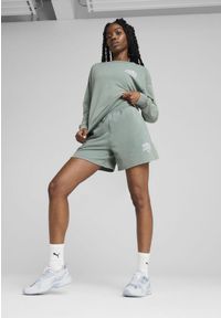 Bluza sportowa damska Puma Class Comfort Washed Tr. Kolor: zielony
