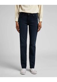 Lee - LEE ELLY DAMSKIE SPODNIE JEANSOWE JEANSY DARK LEA L305PHJB