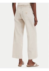 Guess Jeansy W6GB15 W1886 Beżowy Wide Leg. Kolor: beżowy #4