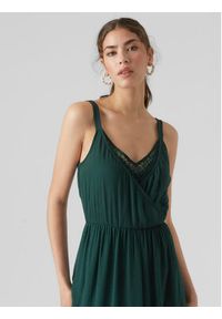 Vero Moda Sukienka letnia Olivia 10298558 Zielony Regular Fit. Kolor: zielony. Materiał: syntetyk. Sezon: lato #5