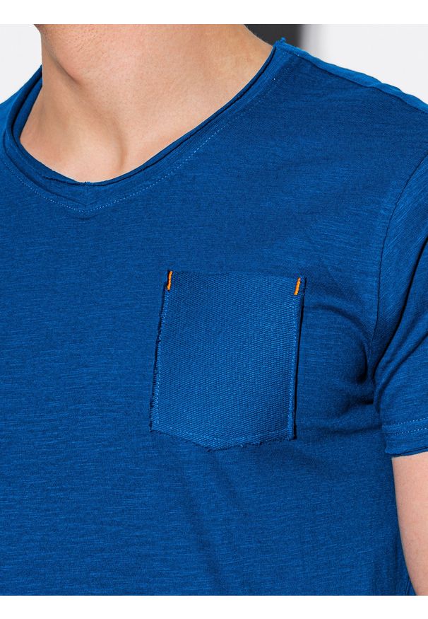 Niebieski t-shirt Ombre Clothing