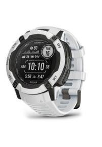 GARMIN - Garmin Instinct 2X Solar (kamiennobiały / kamiennobiały pasek). Rodzaj zegarka: smartwatch. Styl: militarny, biznesowy