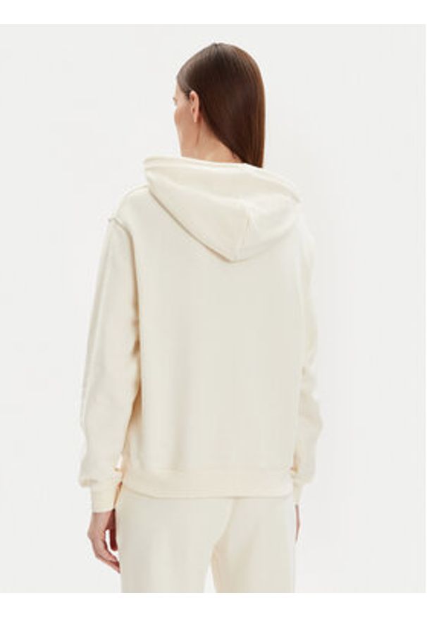 TOMMY HILFIGER - Tommy Hilfiger Bluza Monotype Flock WW0WW41236 Écru Relaxed Fit. Materiał: bawełna