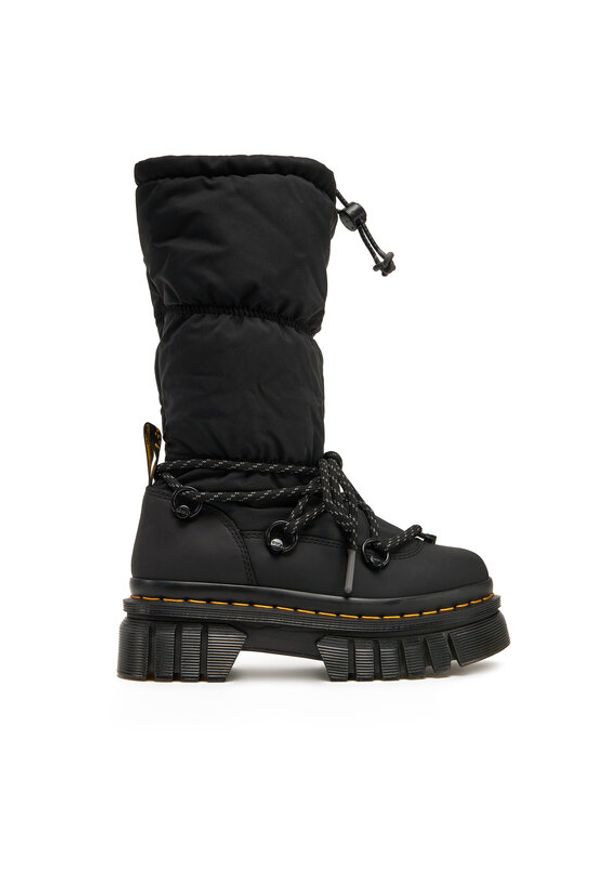 Dr. Martens Śniegowce Audrick Padded Hi Black Snowplow Wp32052001 Czarny. Kolor: czarny. Materiał: materiał