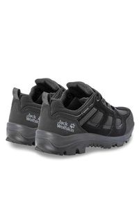 Jack Wolfskin Trekkingi Vojo 3 Texapore Low W 4042451 Czarny. Kolor: czarny. Materiał: skóra