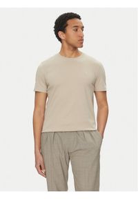 JOOP! T-Shirt 17 JJ-22Priamo 30045539 Beżowy Modern Fit. Kolor: beżowy. Materiał: bawełna